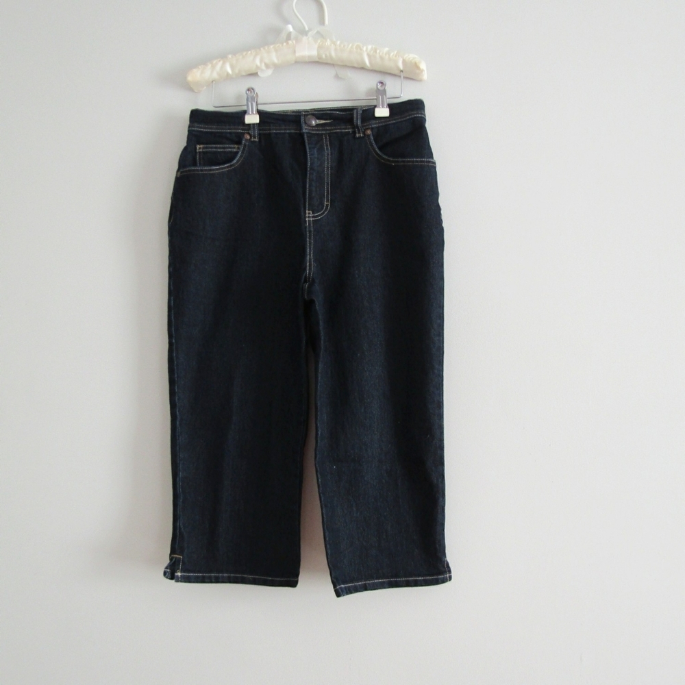 💥Sale💥Dark wash capris